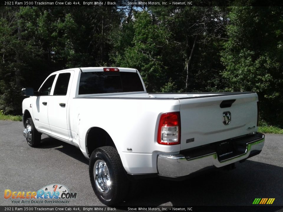 2021 Ram 3500 Tradesman Crew Cab 4x4 Bright White / Black Photo #9