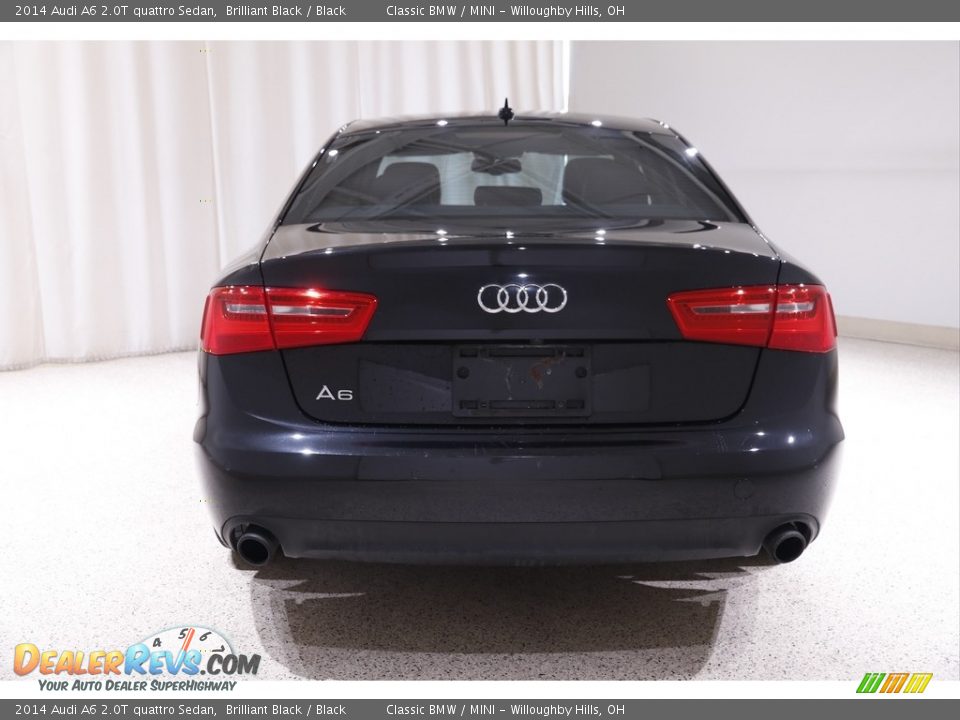 2014 Audi A6 2.0T quattro Sedan Brilliant Black / Black Photo #21