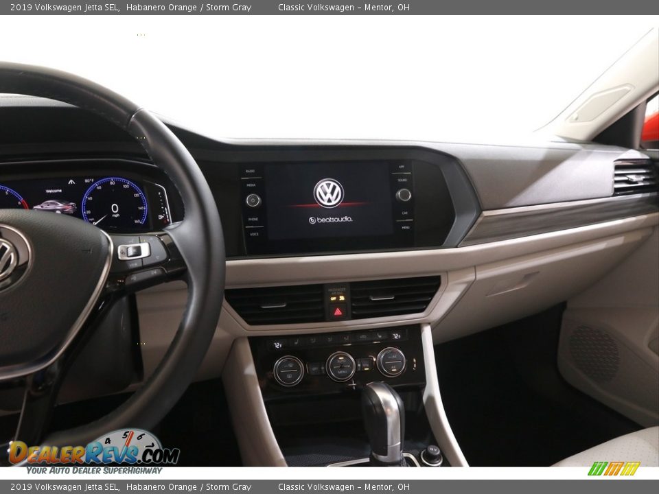 2019 Volkswagen Jetta SEL Habanero Orange / Storm Gray Photo #9