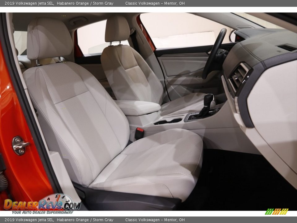 2019 Volkswagen Jetta SEL Habanero Orange / Storm Gray Photo #14