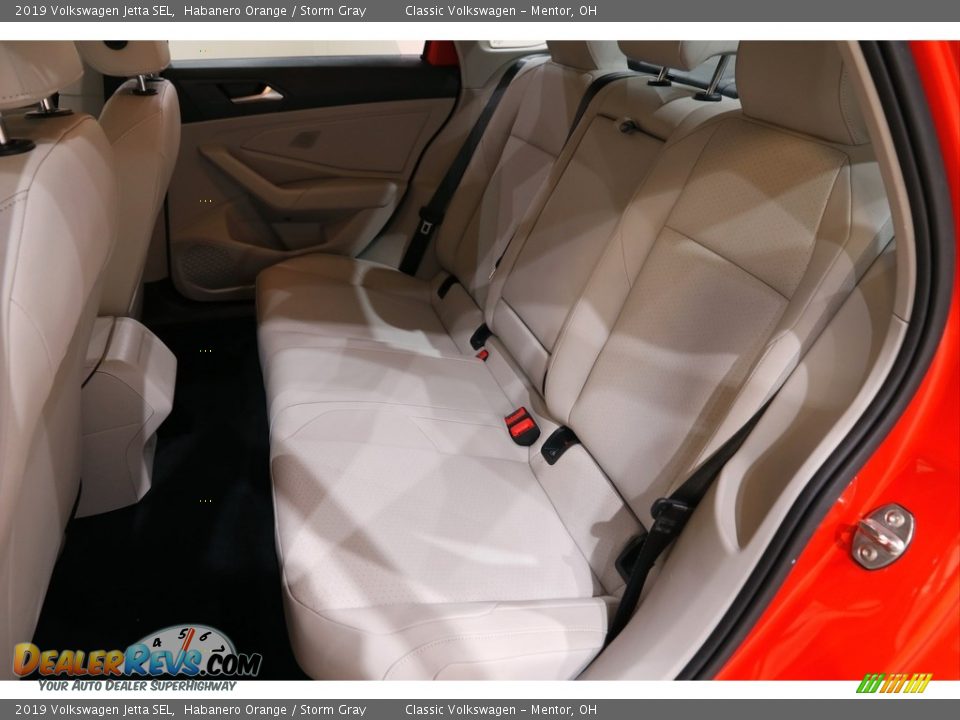 2019 Volkswagen Jetta SEL Habanero Orange / Storm Gray Photo #16