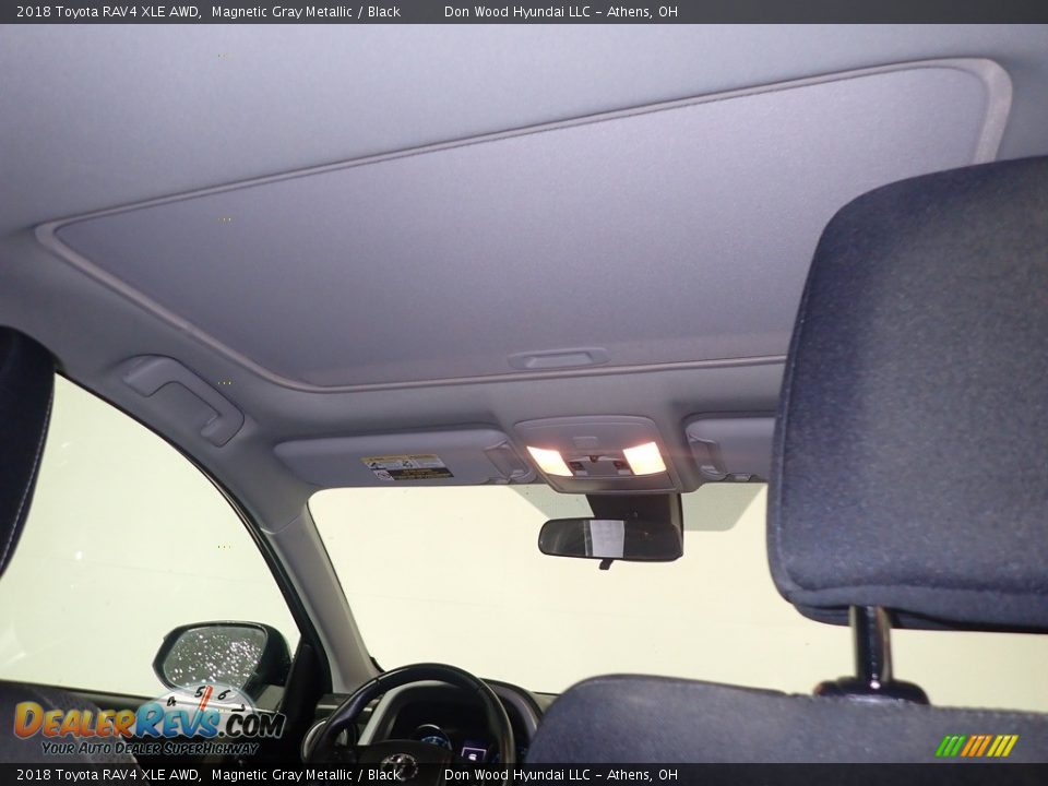 2018 Toyota RAV4 XLE AWD Magnetic Gray Metallic / Black Photo #2
