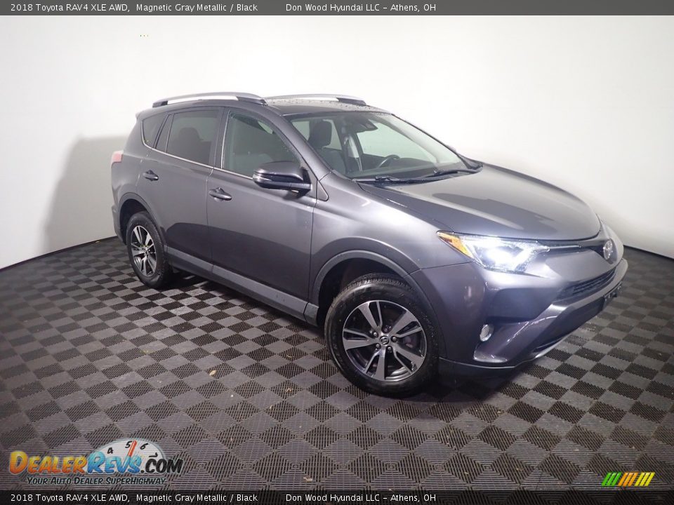 2018 Toyota RAV4 XLE AWD Magnetic Gray Metallic / Black Photo #4