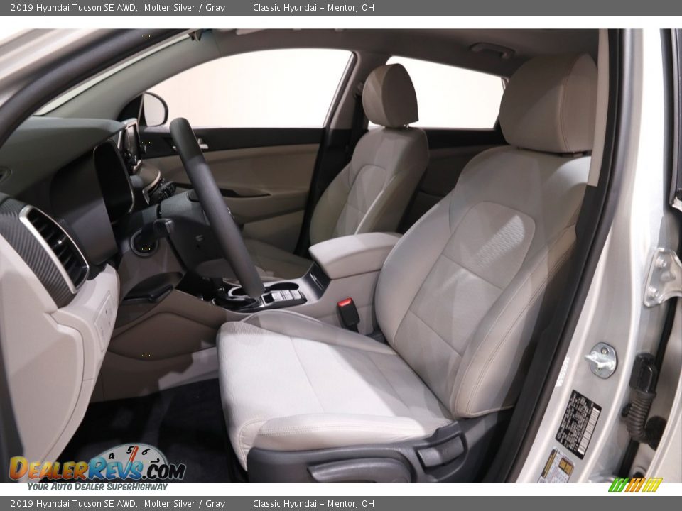 2019 Hyundai Tucson SE AWD Molten Silver / Gray Photo #5