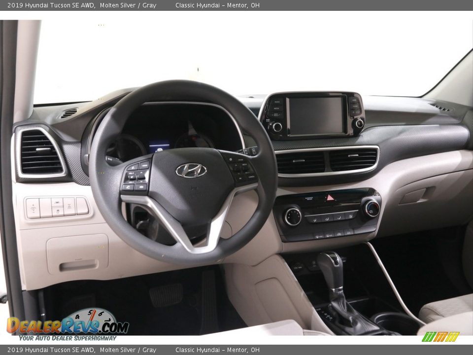 2019 Hyundai Tucson SE AWD Molten Silver / Gray Photo #6