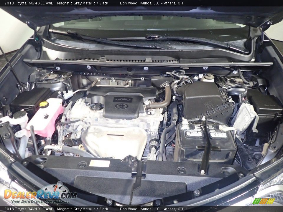 2018 Toyota RAV4 XLE AWD Magnetic Gray Metallic / Black Photo #8