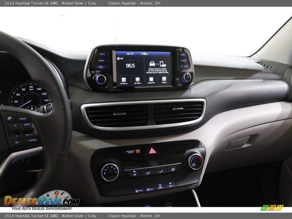 2019 Hyundai Tucson SE AWD Molten Silver / Gray Photo #9