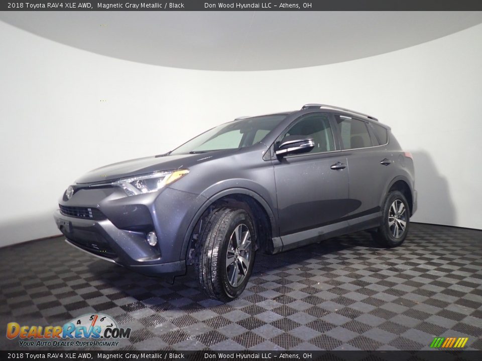 2018 Toyota RAV4 XLE AWD Magnetic Gray Metallic / Black Photo #9
