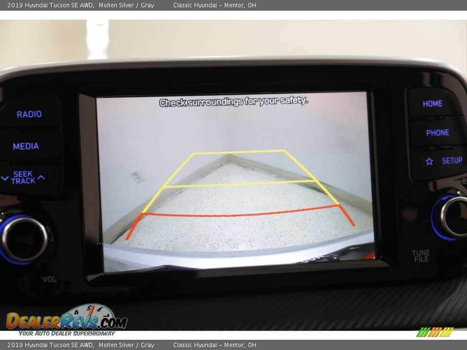 2019 Hyundai Tucson SE AWD Molten Silver / Gray Photo #11