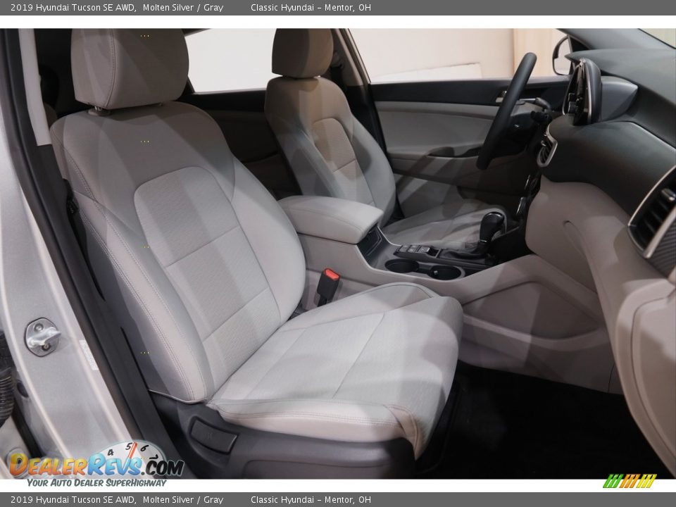 2019 Hyundai Tucson SE AWD Molten Silver / Gray Photo #14