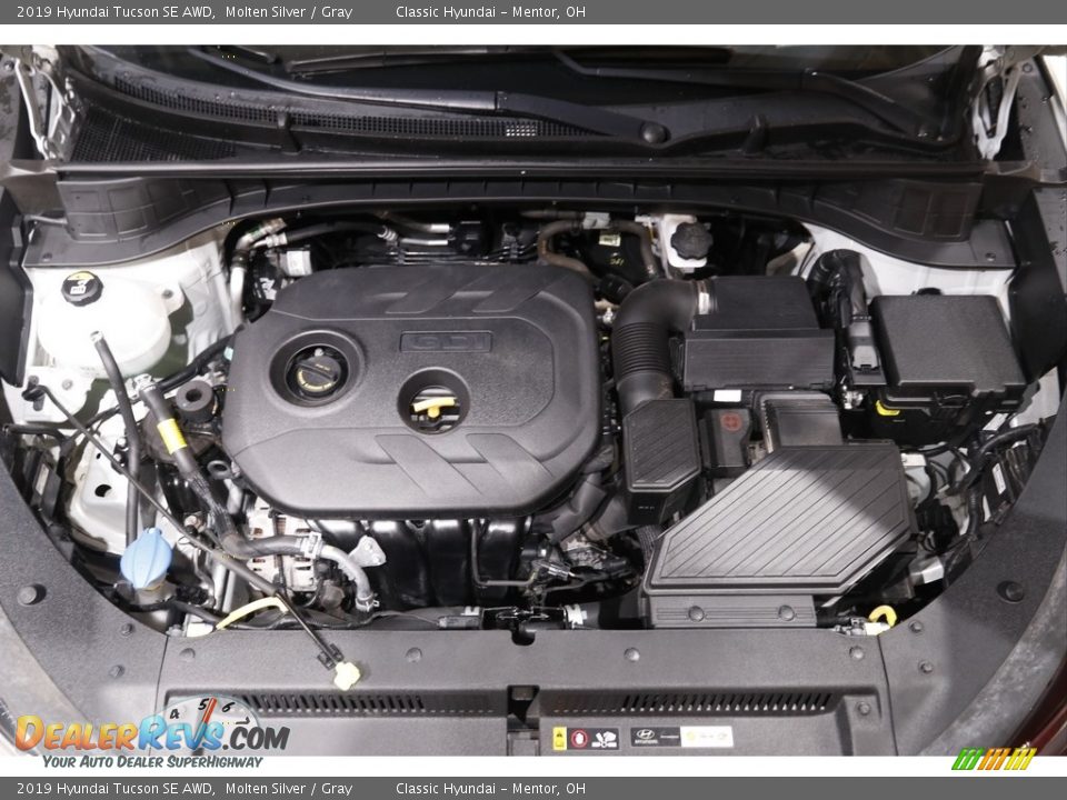 2019 Hyundai Tucson SE AWD Molten Silver / Gray Photo #18