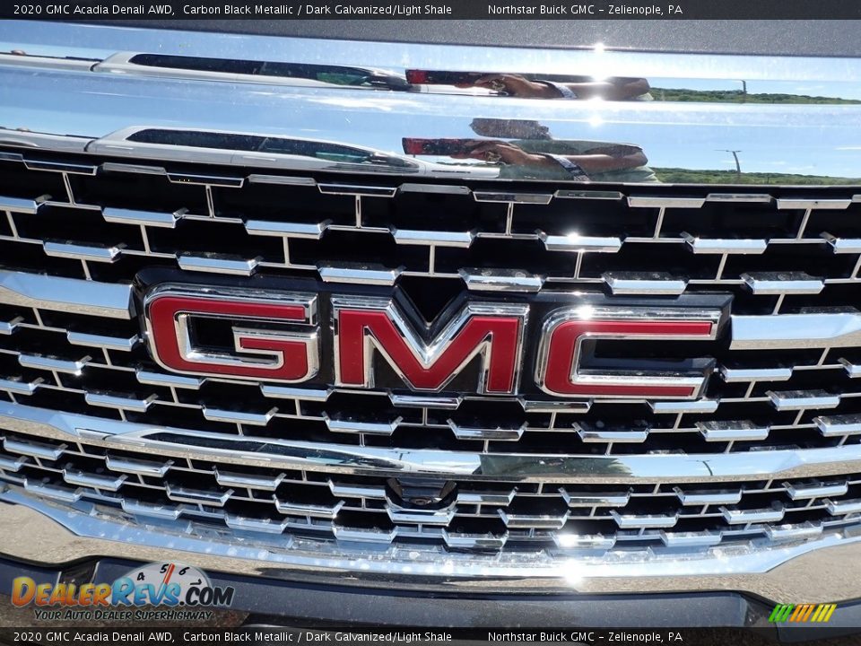 2020 GMC Acadia Denali AWD Carbon Black Metallic / Dark Galvanized/Light Shale Photo #3