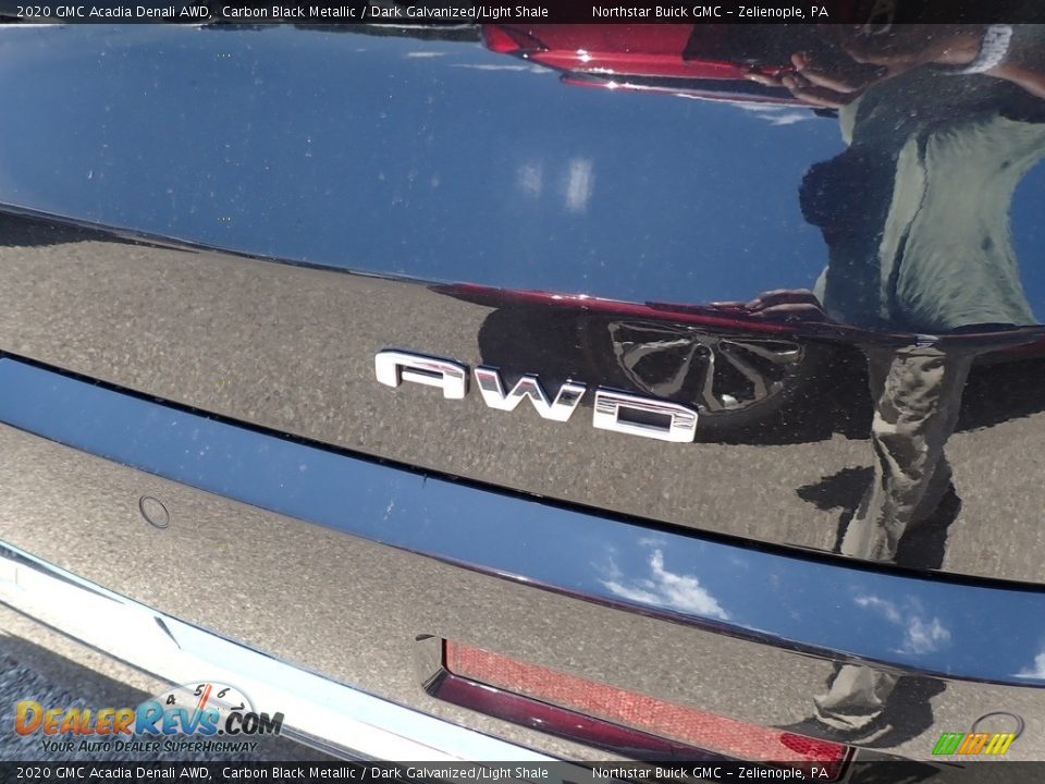 2020 GMC Acadia Denali AWD Carbon Black Metallic / Dark Galvanized/Light Shale Photo #6