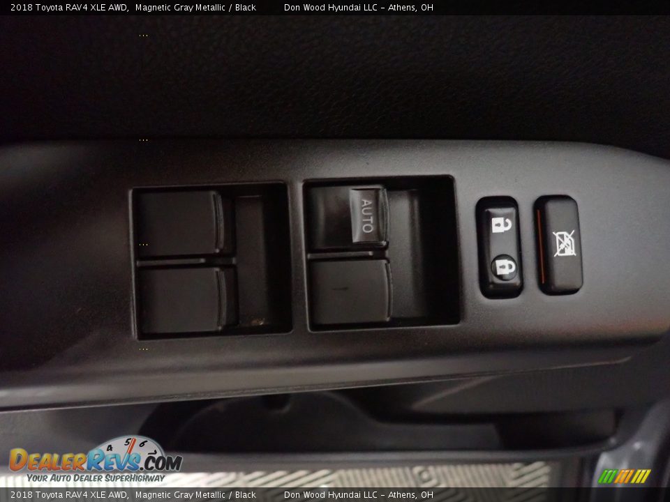 2018 Toyota RAV4 XLE AWD Magnetic Gray Metallic / Black Photo #22