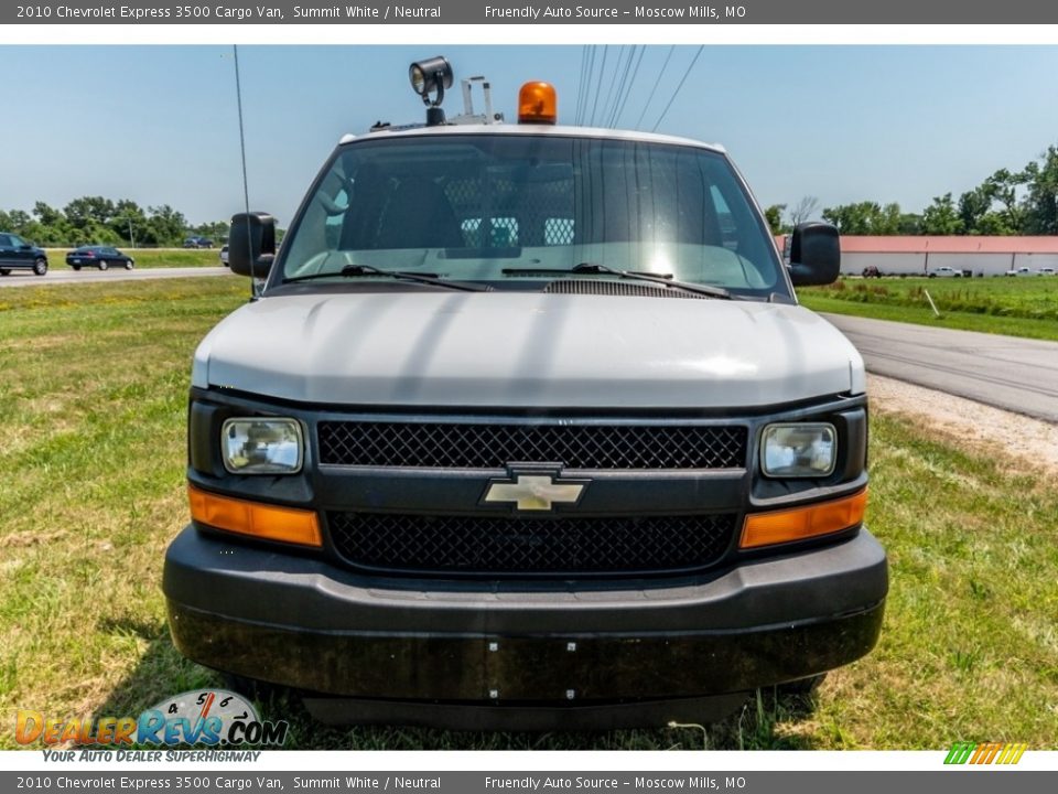 2010 Chevrolet Express 3500 Cargo Van Summit White / Neutral Photo #9