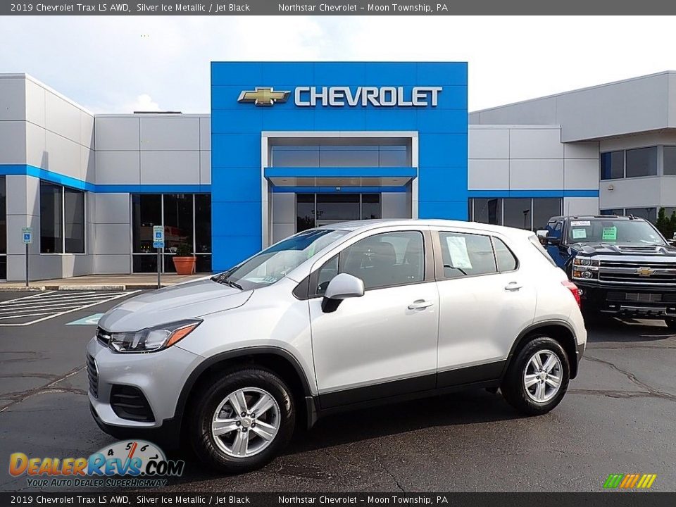 2019 Chevrolet Trax LS AWD Silver Ice Metallic / Jet Black Photo #1