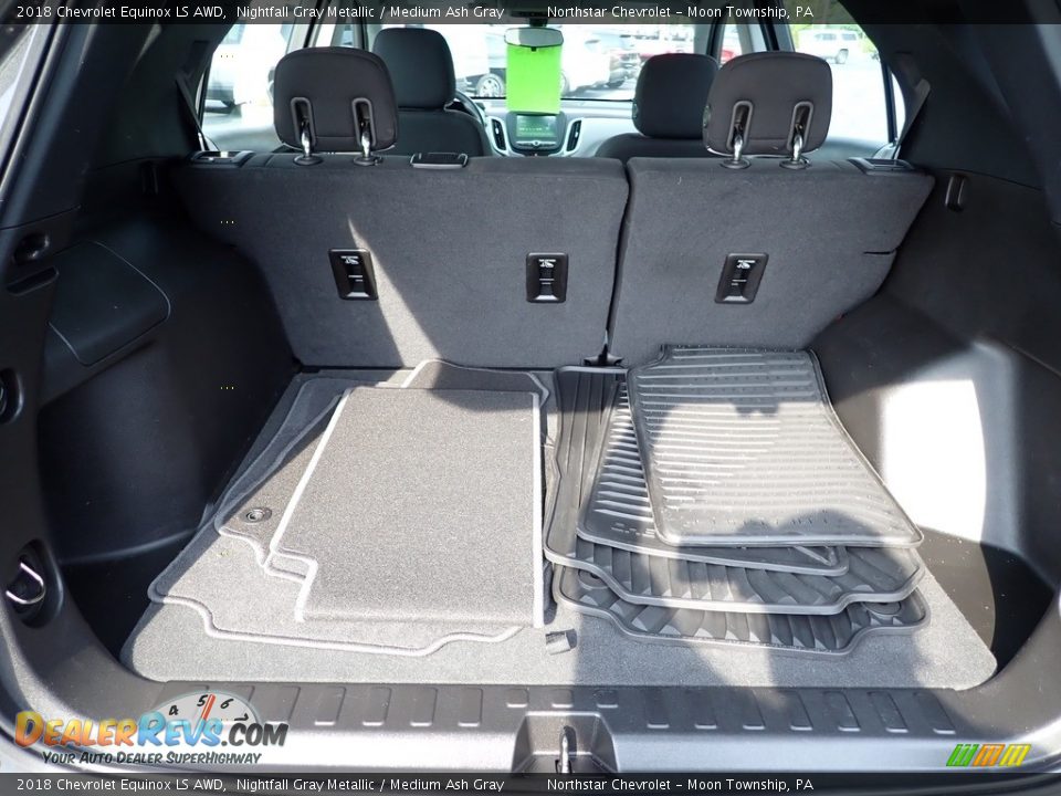 2018 Chevrolet Equinox LS AWD Nightfall Gray Metallic / Medium Ash Gray Photo #7