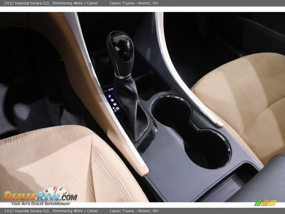 2012 Hyundai Sonata GLS Shimmering White / Camel Photo #10