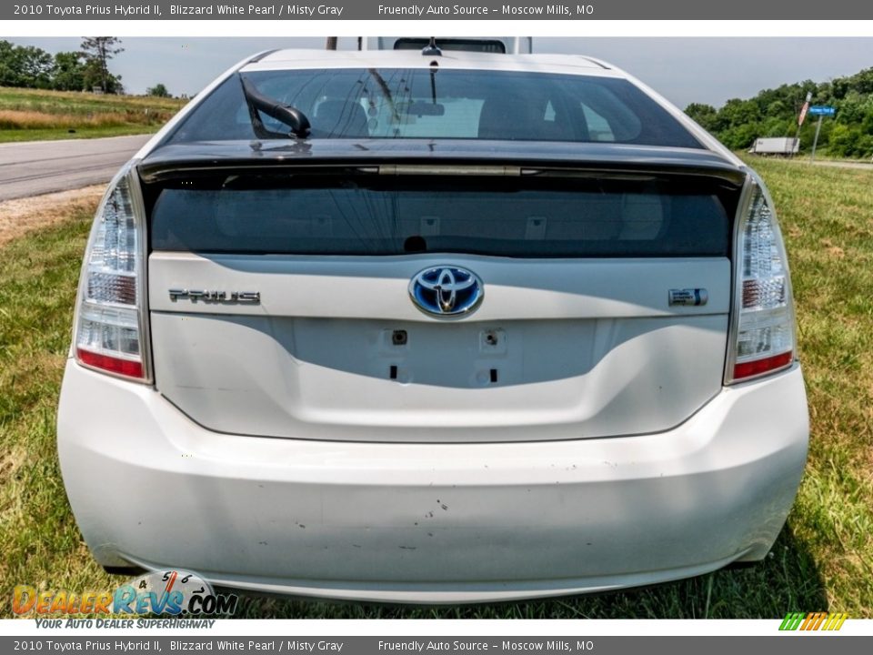 2010 Toyota Prius Hybrid II Blizzard White Pearl / Misty Gray Photo #5