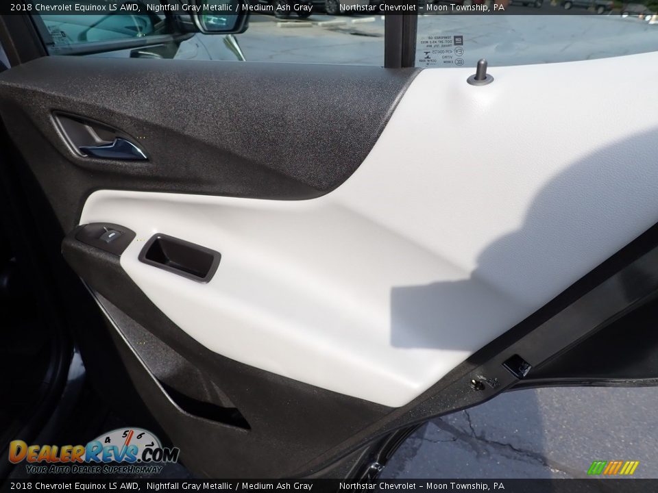 2018 Chevrolet Equinox LS AWD Nightfall Gray Metallic / Medium Ash Gray Photo #19