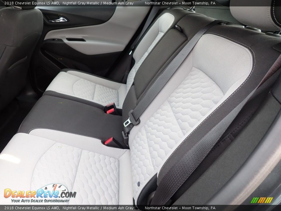 2018 Chevrolet Equinox LS AWD Nightfall Gray Metallic / Medium Ash Gray Photo #21