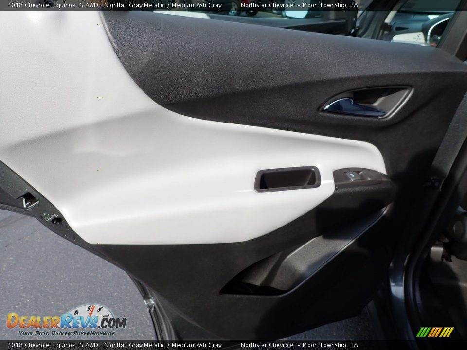 2018 Chevrolet Equinox LS AWD Nightfall Gray Metallic / Medium Ash Gray Photo #23