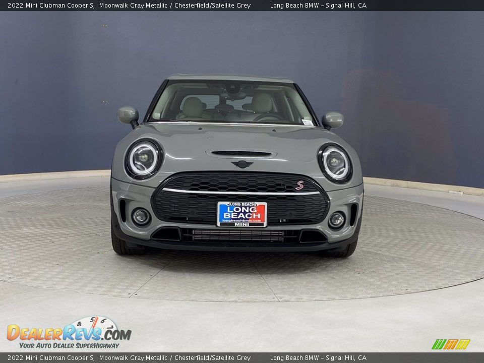 2022 Mini Clubman Cooper S Moonwalk Gray Metallic / Chesterfield/Satellite Grey Photo #2