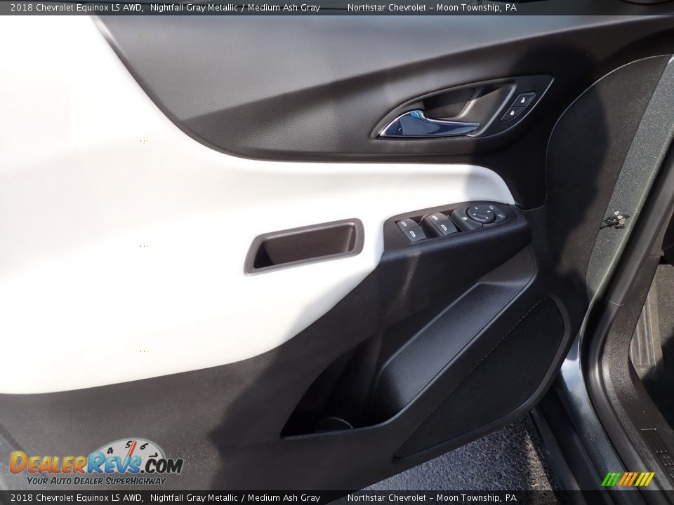 2018 Chevrolet Equinox LS AWD Nightfall Gray Metallic / Medium Ash Gray Photo #24