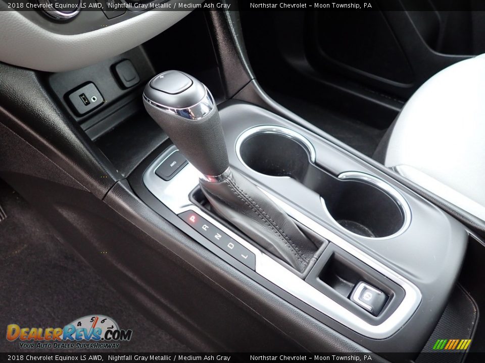 2018 Chevrolet Equinox LS AWD Nightfall Gray Metallic / Medium Ash Gray Photo #25