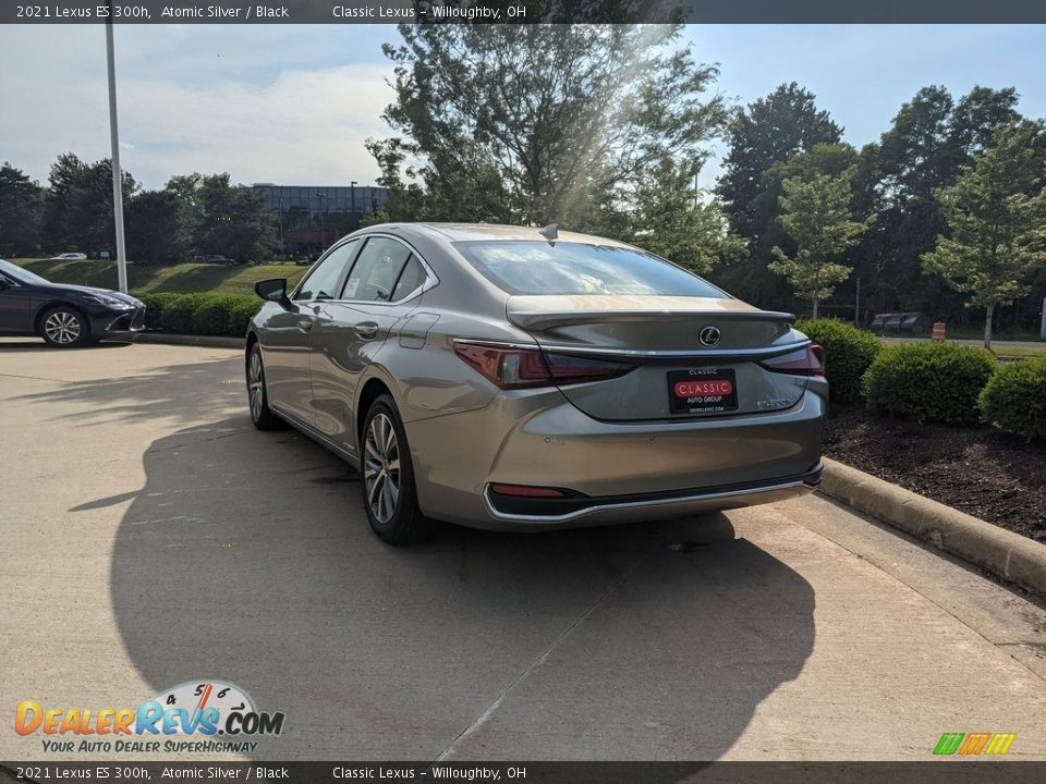 2021 Lexus ES 300h Atomic Silver / Black Photo #4