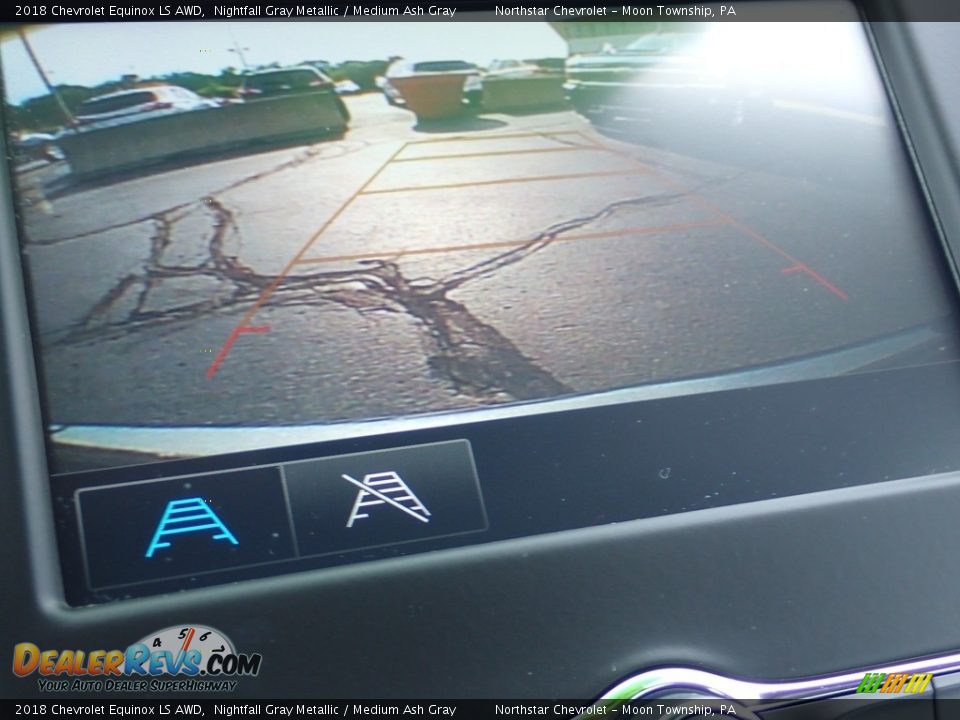 2018 Chevrolet Equinox LS AWD Nightfall Gray Metallic / Medium Ash Gray Photo #30