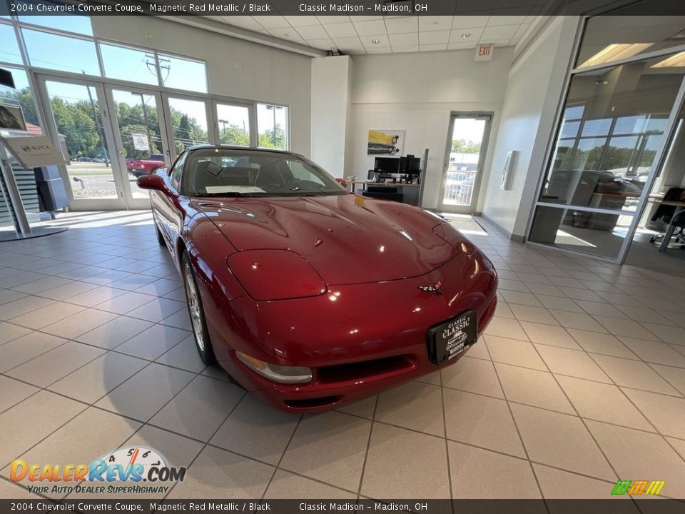 2004 Chevrolet Corvette Coupe Magnetic Red Metallic / Black Photo #1