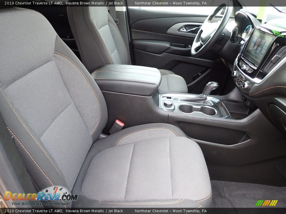2019 Chevrolet Traverse LT AWD Havana Brown Metallic / Jet Black Photo #15