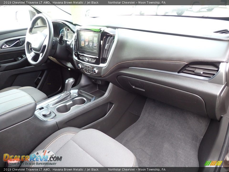 2019 Chevrolet Traverse LT AWD Havana Brown Metallic / Jet Black Photo #16