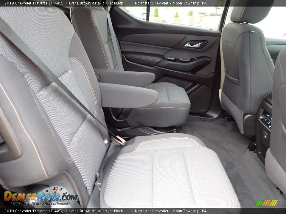 2019 Chevrolet Traverse LT AWD Havana Brown Metallic / Jet Black Photo #18