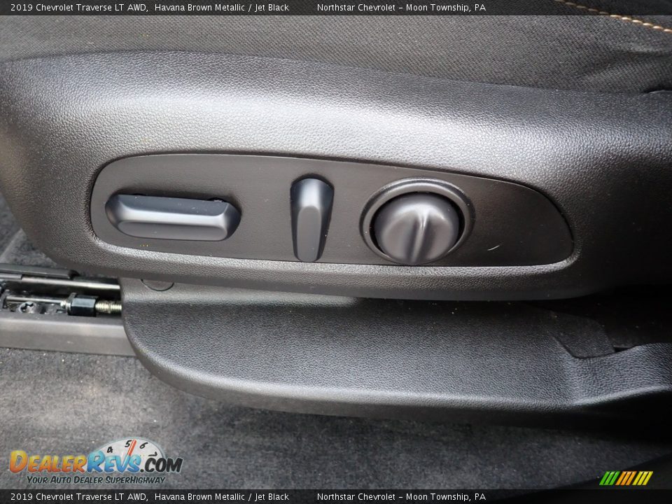 2019 Chevrolet Traverse LT AWD Havana Brown Metallic / Jet Black Photo #24