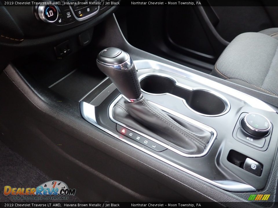 2019 Chevrolet Traverse LT AWD Havana Brown Metallic / Jet Black Photo #25