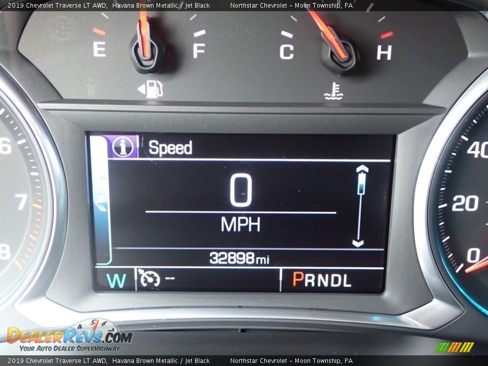 2019 Chevrolet Traverse LT AWD Havana Brown Metallic / Jet Black Photo #29