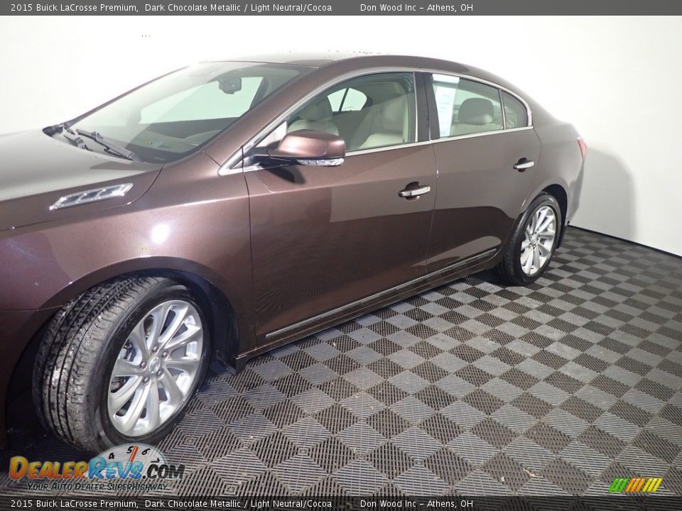 2015 Buick LaCrosse Premium Dark Chocolate Metallic / Light Neutral/Cocoa Photo #11