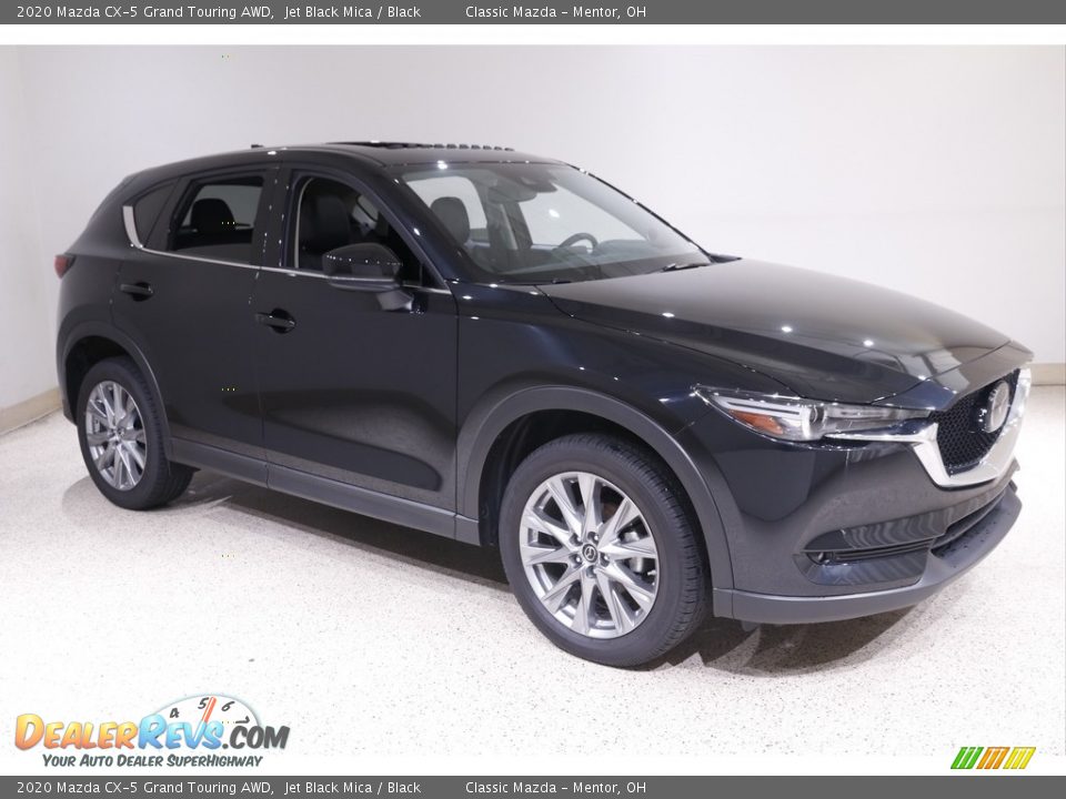 2020 Mazda CX-5 Grand Touring AWD Jet Black Mica / Black Photo #1