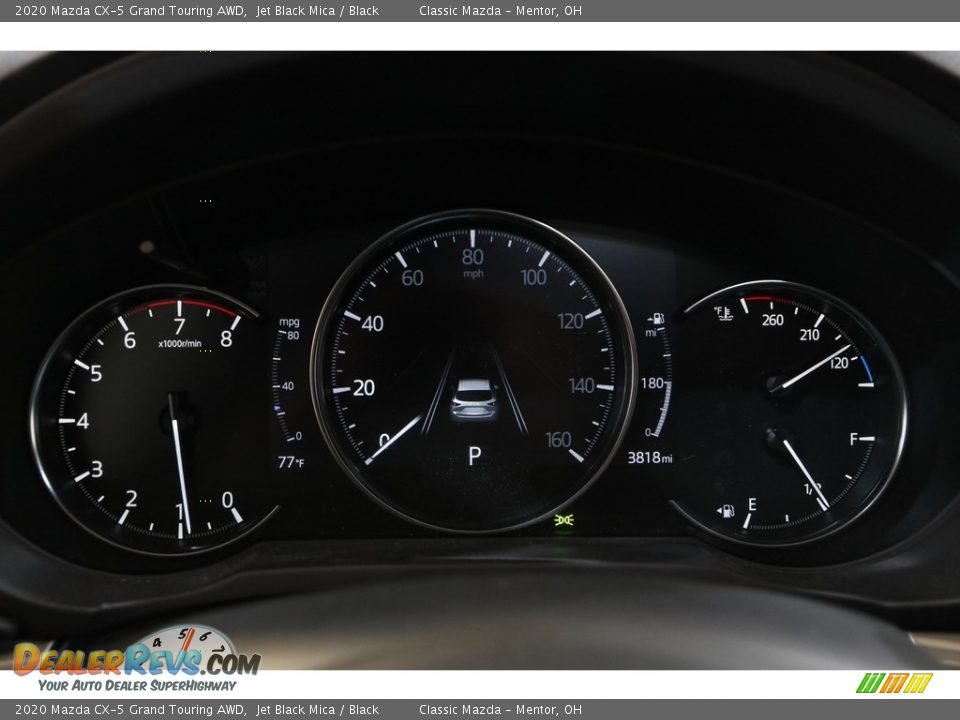2020 Mazda CX-5 Grand Touring AWD Jet Black Mica / Black Photo #8