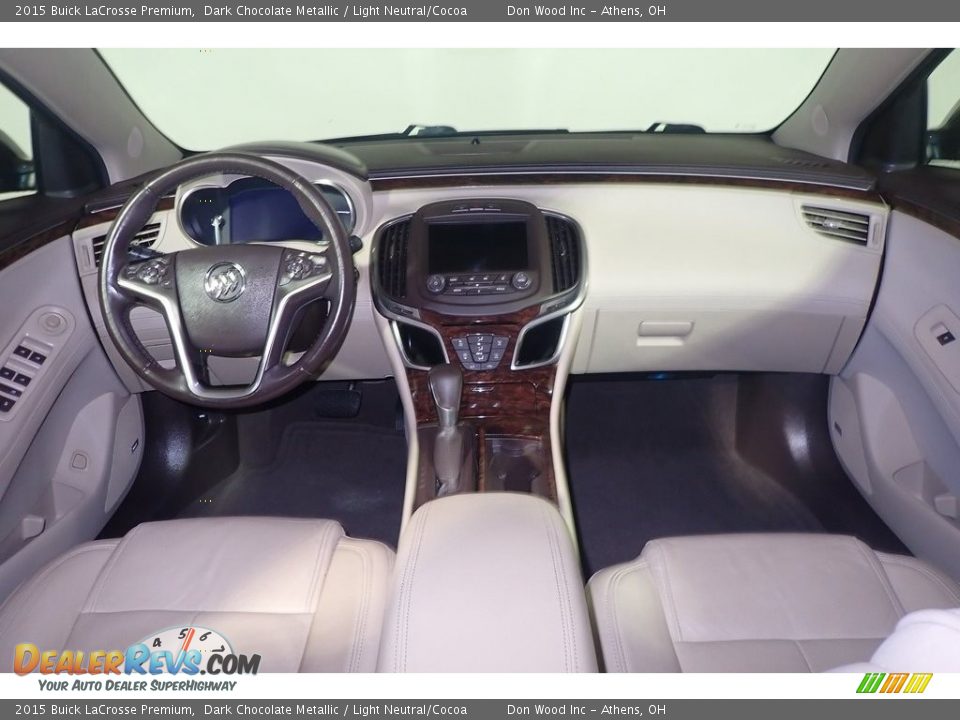 2015 Buick LaCrosse Premium Dark Chocolate Metallic / Light Neutral/Cocoa Photo #25