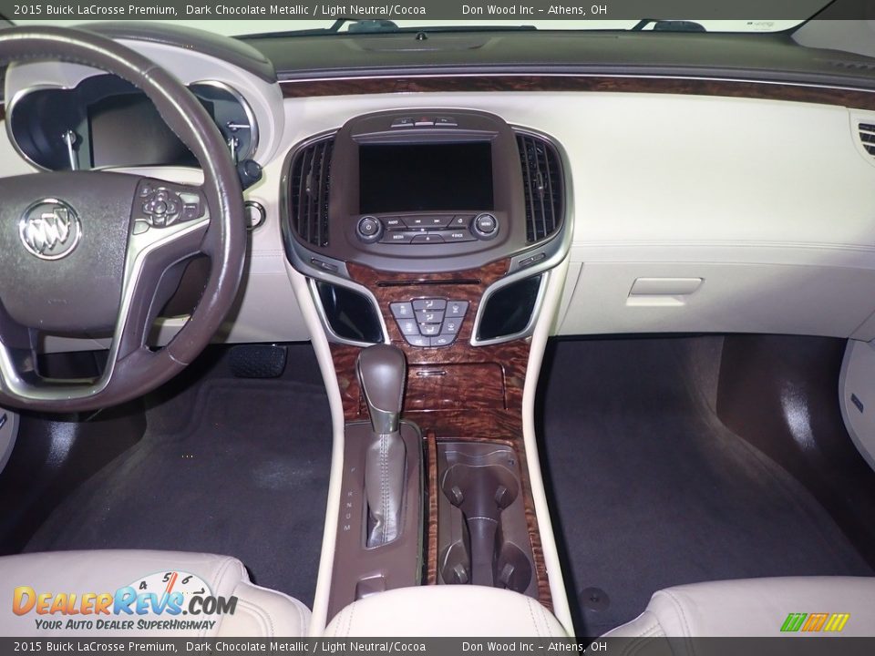 2015 Buick LaCrosse Premium Dark Chocolate Metallic / Light Neutral/Cocoa Photo #26