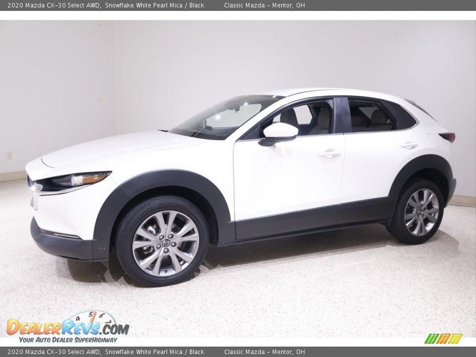 2020 Mazda CX-30 Select AWD Snowflake White Pearl Mica / Black Photo #3