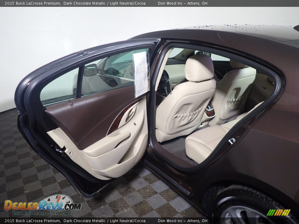 2015 Buick LaCrosse Premium Dark Chocolate Metallic / Light Neutral/Cocoa Photo #35