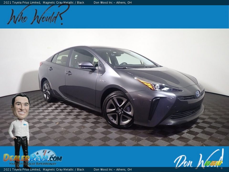 2021 Toyota Prius Limited Magnetic Gray Metallic / Black Photo #1