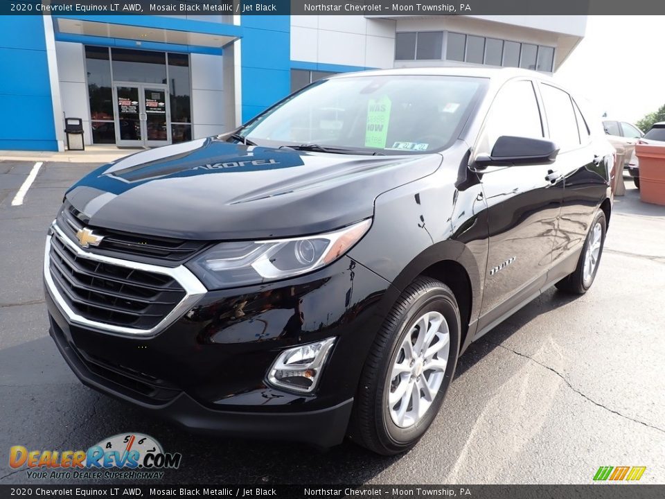 2020 Chevrolet Equinox LT AWD Mosaic Black Metallic / Jet Black Photo #2