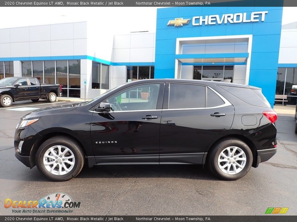 Mosaic Black Metallic 2020 Chevrolet Equinox LT AWD Photo #3