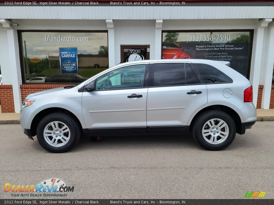 2012 Ford Edge SE Ingot Silver Metallic / Charcoal Black Photo #1