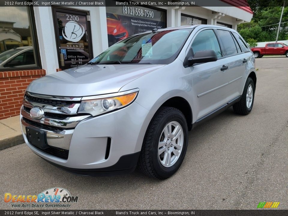 2012 Ford Edge SE Ingot Silver Metallic / Charcoal Black Photo #2